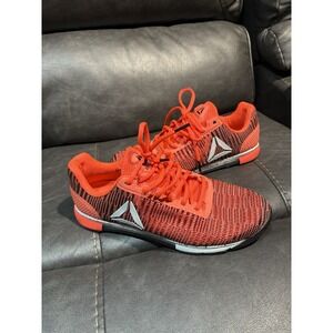 Reebok Speed TR Flexweave DV4677‎ Mens 8 Orange Mesh Lace Up Athletic Running